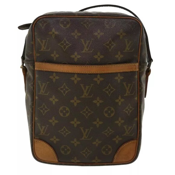 LOUIS VUITTON Monogram DanubeMM Shoulder Bag M45264 LV Auth th3257 - Picture 1 of 16
